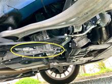 STIフレキシブルドロースティフナー(フロント)取付（スバル レヴォーグ