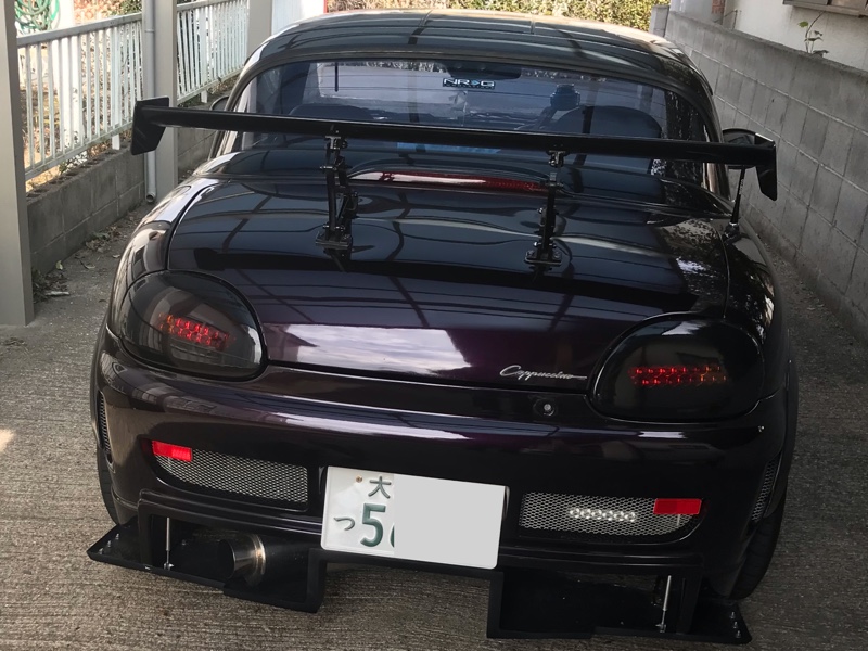 テールランプ加工（スズキ カプチーノ・EA11R/21R）by りゅうのすけ(°_