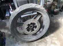 2型ホイールに交換（ホンダ CBR400F）by ネコヤマ - みんカラ