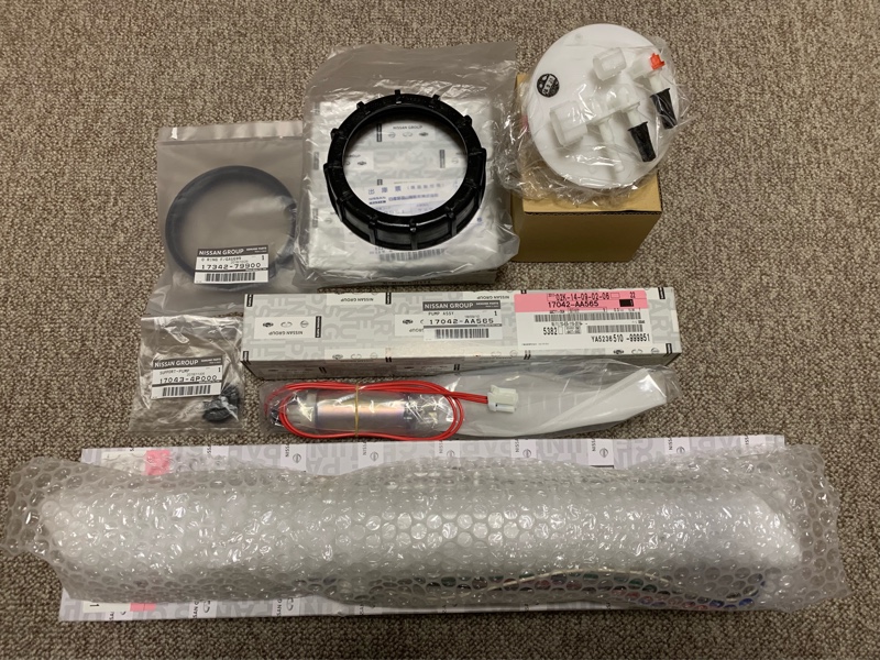 レベルセンサー・燃料ポンプ交換/ 取り外し編（日産 シルビア・S15）by