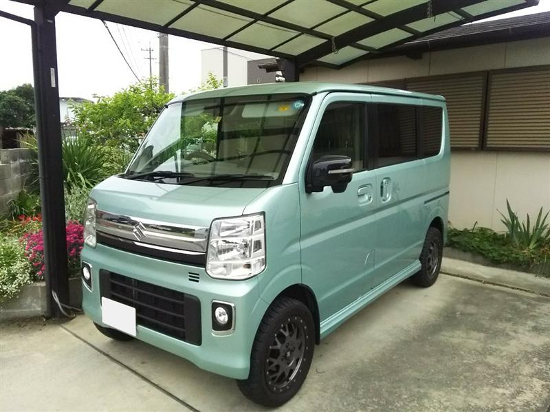 REIZ ウインカーミラーレンズキット（スズキ エブリイワゴン・DA17W