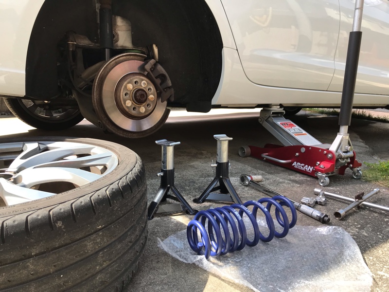 アウディA6 Sライン純正サススプリング アウディA6 Sライン純正サス