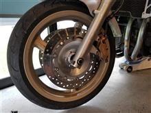 CB1300(SC54）のフロントホイールに交換（ホンダ X-4）by Sonic - みんカラ