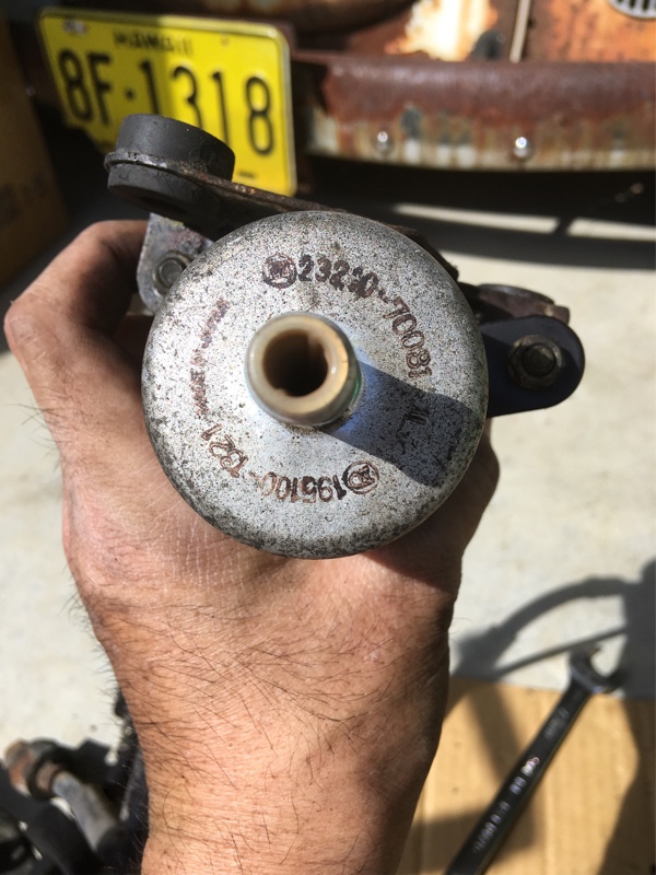 フューエルポンプ取替え1/2（トヨタ クラウンバン・S130系）by し ま