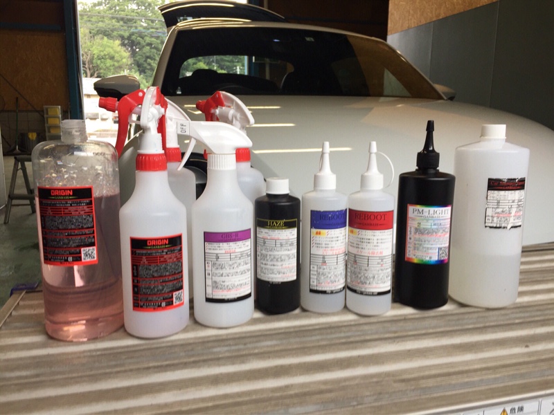 GANBASS硬化系ガラスコーティングAVELL施工 : あの子の事をずっと守っ