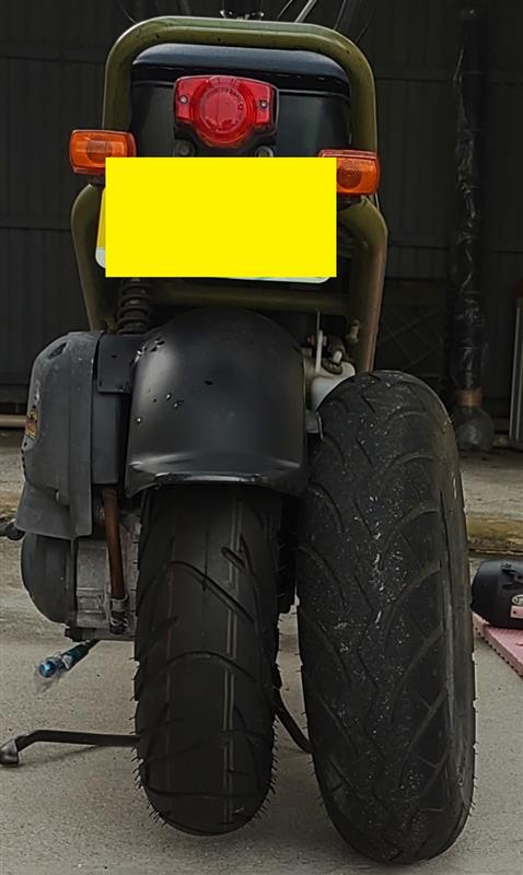 リアホイールの12インチ化（ホンダ ズーマー）by 封印 - みんカラ