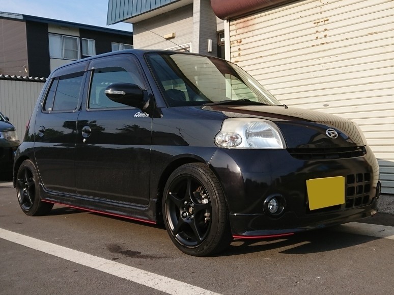 流用で少し車高ダウン（ダイハツ エッセカスタム・L235S/245S）by