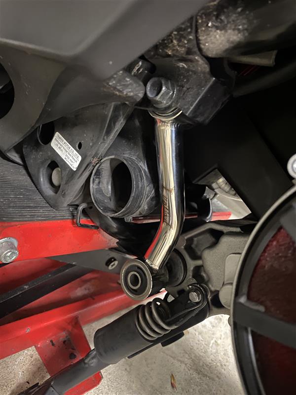 Leopardチタンエンジンサブハンガー取り付け（ヤマハ シグナスX SR）by