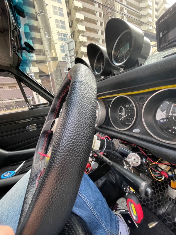 ハンドルボスショート化（日産 サニートラック・B120系）by DJ MAKIO