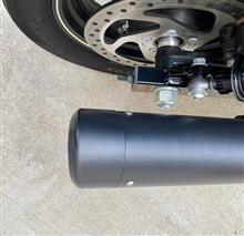 マフラーエンドキャップ交換（前編）（ハーレーダビッドソン Street750