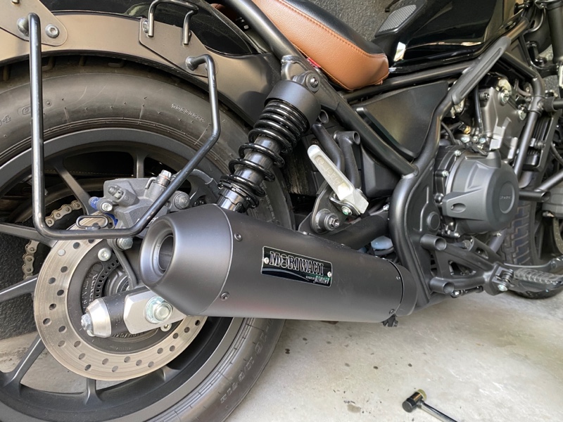 モリワキマフラーレブル500用（ホンダ レブル）by Godin - みんカラ