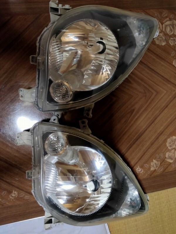 ヘッドライトインナーブラック化 続き（ダイハツ ミラ・L275/L285系