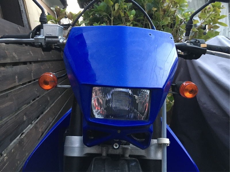 ヘッドライト車検対策 KLX250ライトを移植！（スズキ DR-Z400SM）by