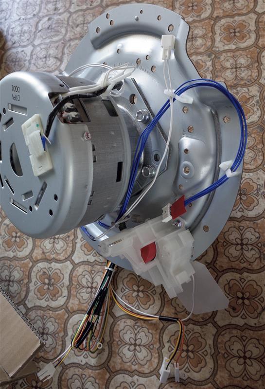 日立洗濯機 BW-D7PV モータ＆クラッチユニット交換（その他 その他）by