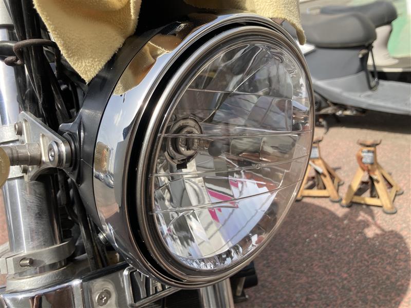 CB1100用ヘッドライト交換（ヤマハ XJR400R）by シル＠オデ - みんカラ