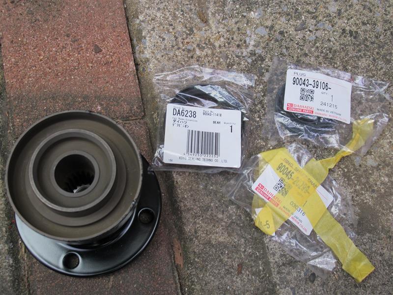 車高調とスタビ取付とデフロック その②完（ダイハツ ミラバン・L275