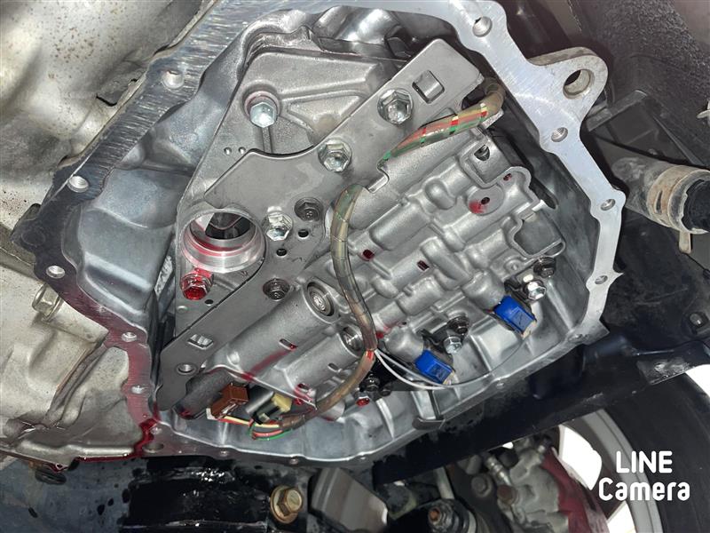 CVTオイル、Oリング、ストレーナー、オイルパンガスケット交換