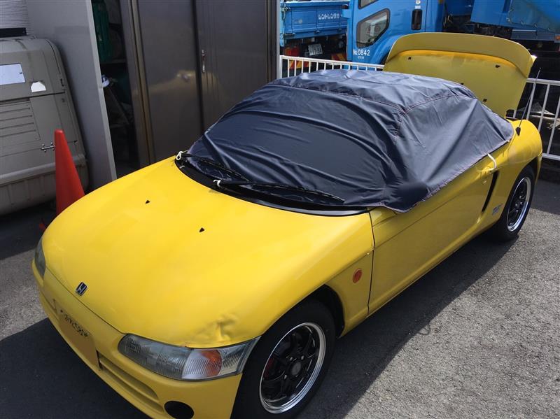 幌カバー（ハーフカバー）装着（ホンダ ビート・PP）by ksmarmr - みんカラ