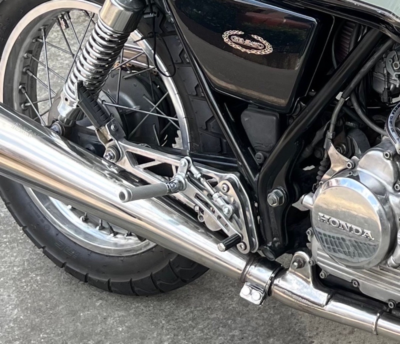 バックステップ①（ホンダ GB250 CLUBMAN (クラブマン)）by