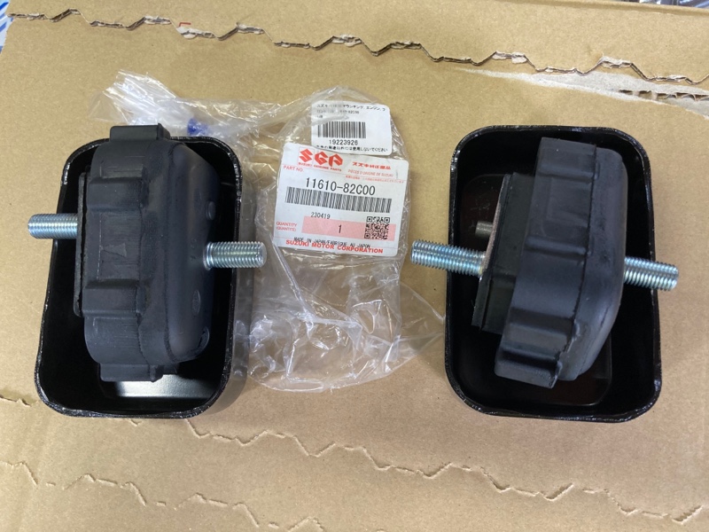 エンジン/ミッションマウント交換（スズキ ジムニー・JA11）by Kenny's