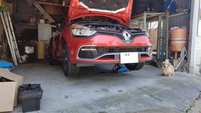 社外インテークパイプ交換（ルノー ルーテシア ルノー・スポール・RM