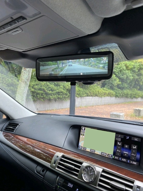 デジタルインナーミラーのワンオフ！！GP mirrors（レクサス LS