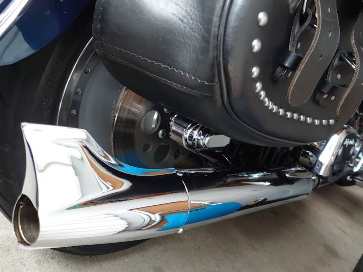 KERKERエンドピース交換 ターンダウン⇒フィッシュテール（ハーレー