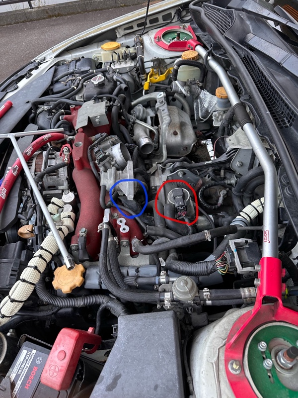 二次エアコンビバルブ交換（スバル インプレッサ WRX STI・GR/GV）by