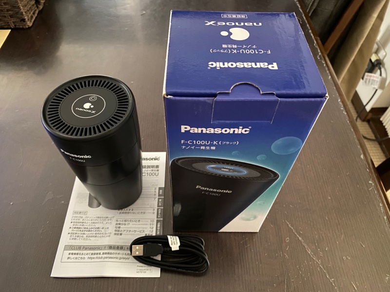 Panasonicナノイー発生器F-C100U-Kを設置しました😁（スバル クロス