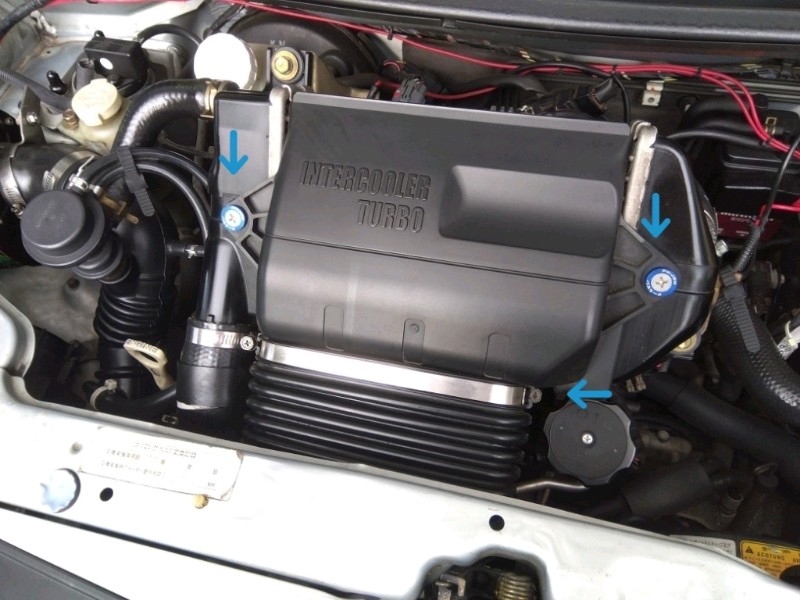 インタークーラー洗浄（三菱 eKスポーツ・H81W）by どらたま工房