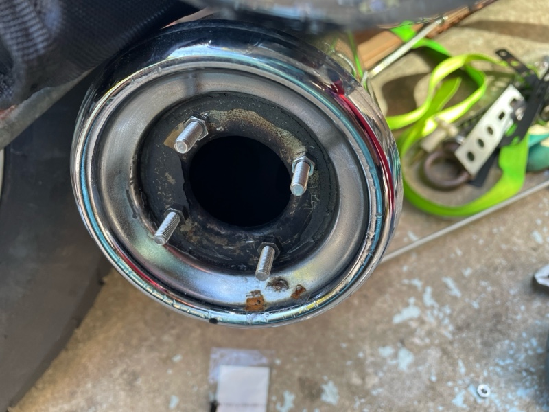 純正マフラーでスパトラ風（ホンダ V-TWIN マグナ）by TTさんとマグ