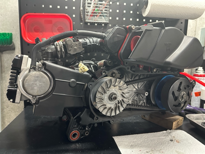 4型シグナスエンジン完成！（ヤマハ シグナスX SR）by kaoringo777