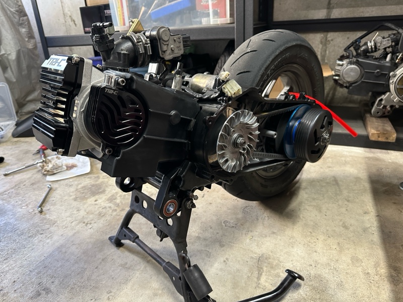 4型シグナスエンジン完成！（ヤマハ シグナスX SR）by kaoringo777