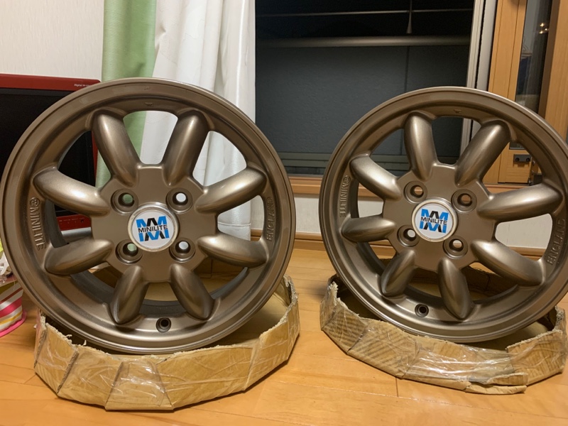 ミニライトホイール塗装（ダイハツ ミラジーノ・L700/710系）by aso