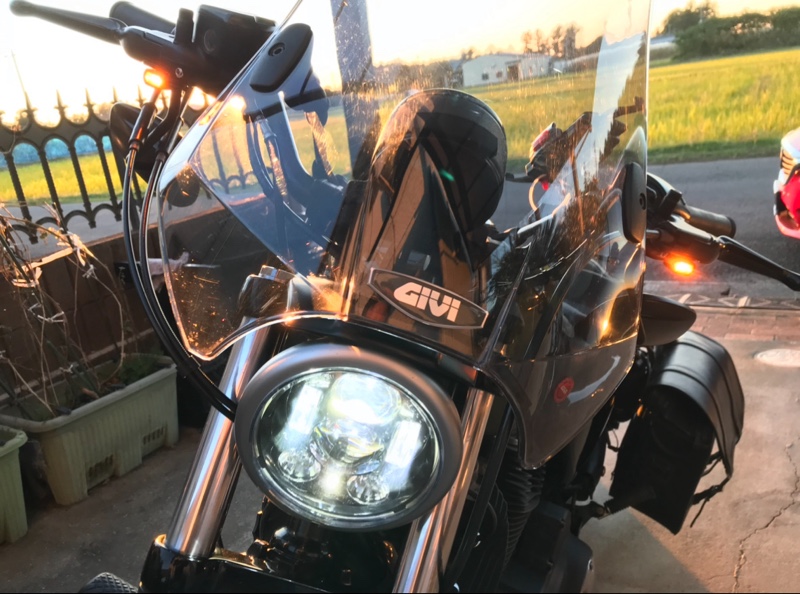 フロントウィンカー交換（ハーレーダビッドソン スポーツスター883）by