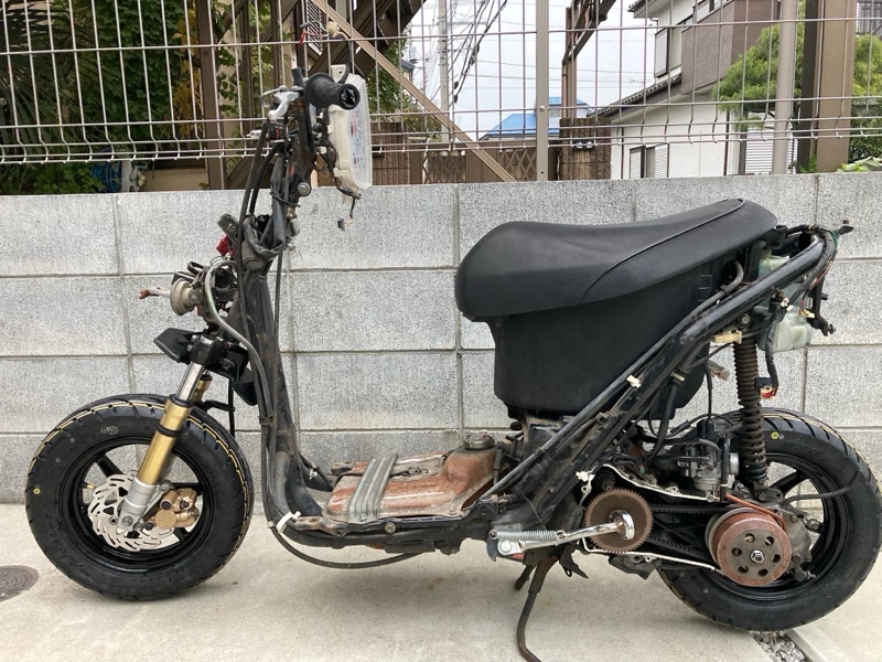 ディスク化 zx足周り 取り付け（ホンダ ライブディオ）by あまじゃ