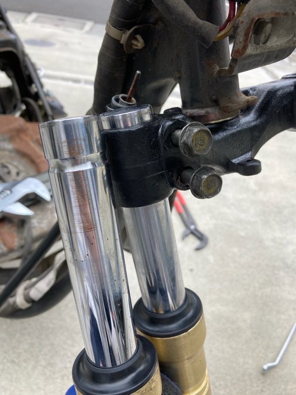 ディスク化 zx足周り 取り付け（ホンダ ライブディオ）by あまじゃ