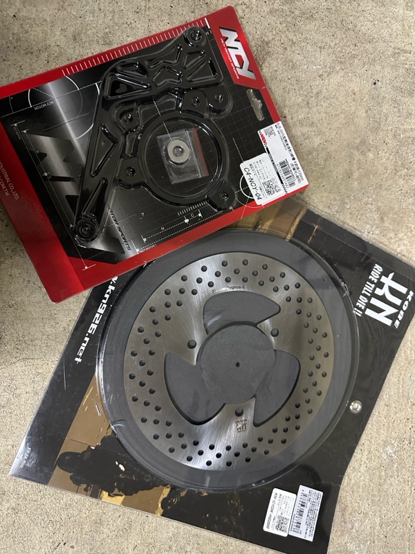 4型シグナス リアディスク大径化！（ヤマハ シグナスX SR）by