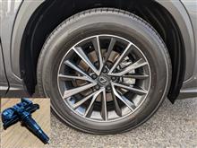 レクサス純正タイヤより空気圧センサー取出し（レクサス NX PHEV