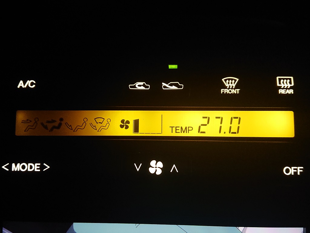 エアコンスイッチ照明修理（トヨタ ソアラ・Z30系）by regence - みんカラ