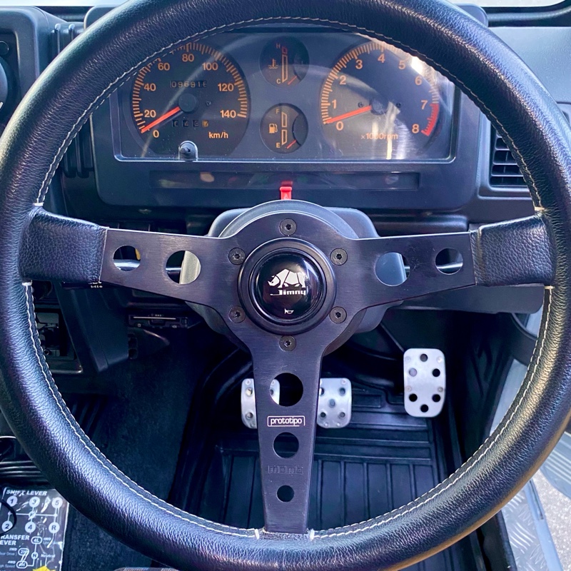 MOMOステアリング交換（スズキ ジムニー・JA11）by ROKA PaPa - みんカラ