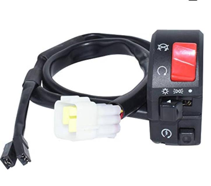 右ハンドルスイッチ変更の配線記録（カワサキ ZX-9R B型）by れよれよ