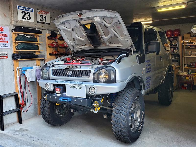 10型エンジンに載せ替え（スズキ ジムニー・JB23W）by FROGMAN_G