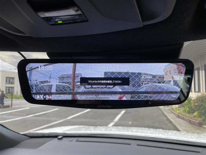 アルパイン DVR-DM1200A-IC の不具合（トヨタ カローラクロス