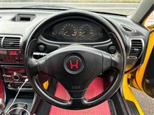 ステアリング交換（ホンダ インテグラタイプR・DC1/2/DB6/7/8/9）by 高