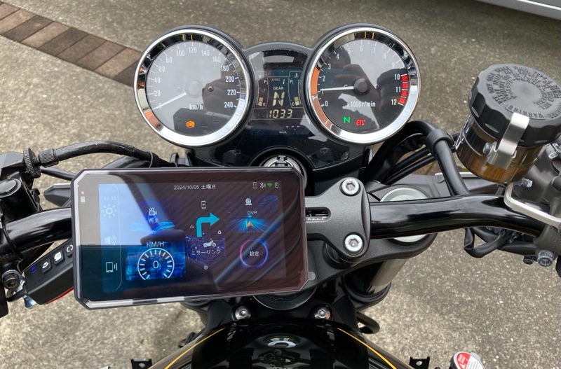 Makuake ドライブレコーダー XENO取付（カワサキ Z900RS）by かっさ