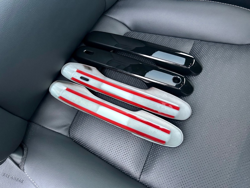 ドアハンドルをZX仕様に（非純正）（トヨタ ランドクルーザー250・250