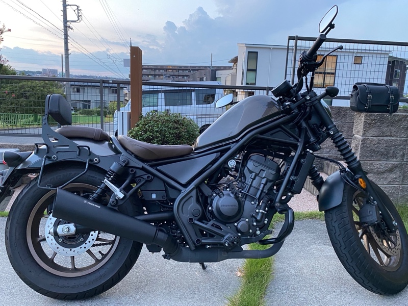 トリックスター スリップオンマフラー取付け（ホンダ レブル250）by 小