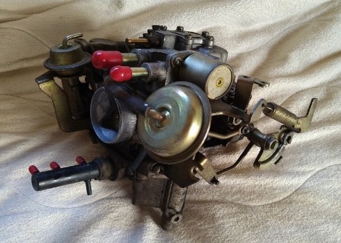 キャブレターオーバーホールその1（スバル サンバートラック・KS3/KS4