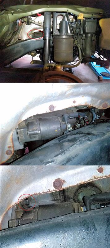 2ndレンジ、スターターモーター交換。（ランドローバー レンジローバー